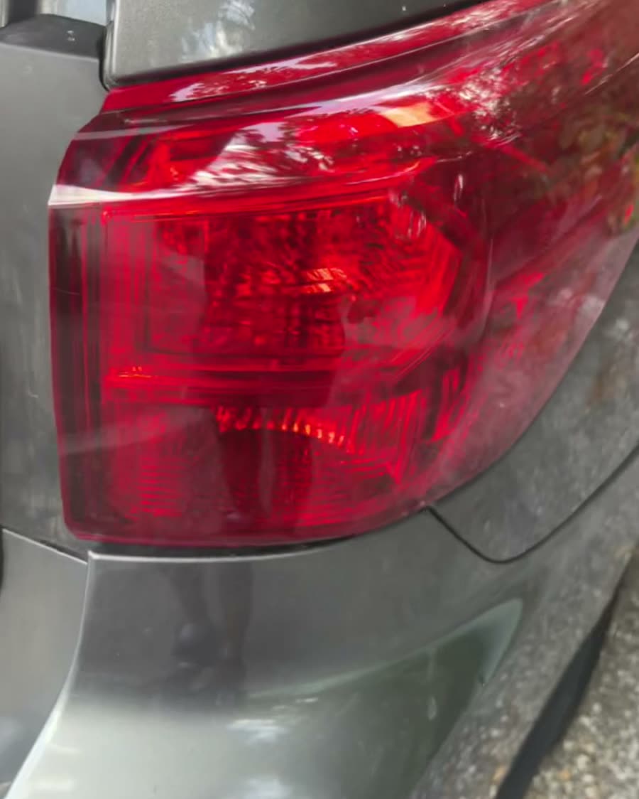 Brand new taillight installed